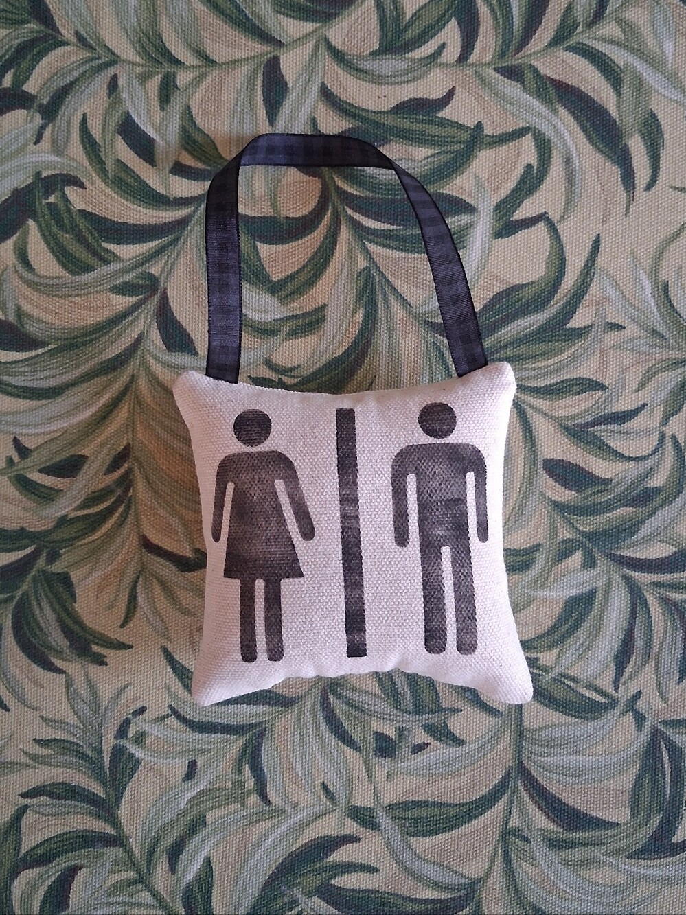 Bathroom Hanging Sign